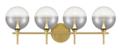 Eurofase 48916-028 Iissa 4-Light Gold LED Vanity Light