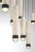 Eurofase 50129-010 Cambre 50" Matte Black LED Chandelier