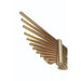 Eurofase 46731-029 Seraph 25" Gold LED Wall Sconce