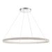Eurofase 43898-039 Verdura 45" Matte Grey LED Chandelier
