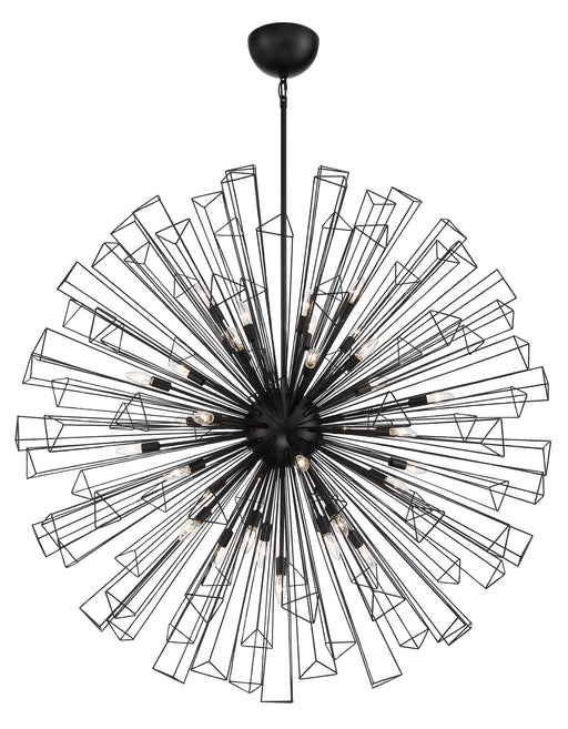 Eurofase 43865-017 Dendelio 54" Matte Black Chandelier