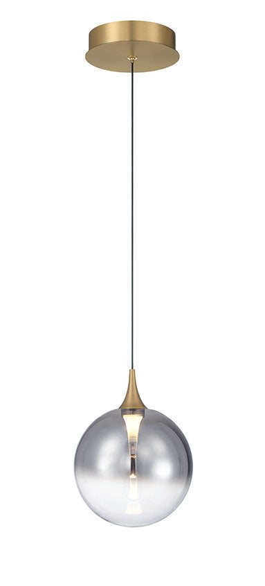Eurofase 50251-025 Iissa 6" Gold LED Pendant Light