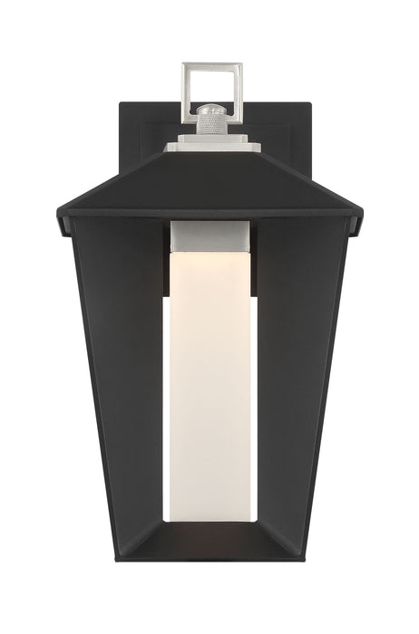 Eurofase 50047-024 Andson 13" Satin Nickel-Sand Black Mix LED Outdoor Wall Light