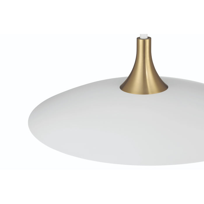 Eurofase 46785-015 Welsh 30" Matte White LED Pendant Light