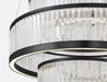 Eurofase 49350-029 Empra 47" Matte Black LED Chandelier