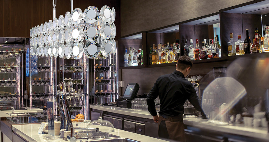 Eurofase 44287-016 Perrene 40" Chrome Chandelier