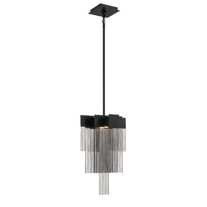 Eurofase 44370-015 Bloomfield 18" Matte Black LED Pendant Light