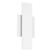 Exterior Wall Sconce Thesis 207715A Jacks 15 inch Textured White 5CCT LED Exterior Wall Sconce THESIS
