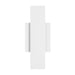Exterior Wall Sconce Thesis 207715A Jacks 15 inch Textured White 5CCT LED Exterior Wall Sconce THESIS