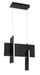 Eurofase 37346-027 Coburg 20" Anodized Black LED Chandelier