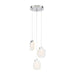 Eurofase 38042-020 Paget 10" Chrome LED Chandelier