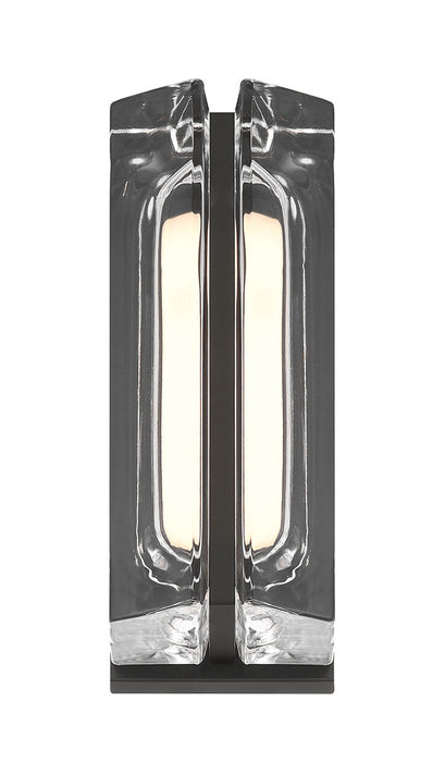 Eurofase 49022-025 Langferd 12" Matte Black LED Outdoor Wall Light