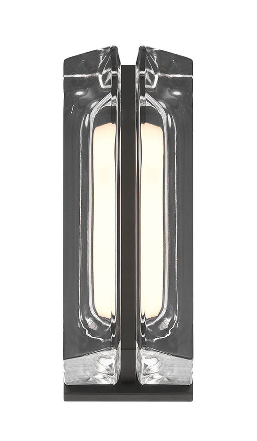 Eurofase 49022-025 Langferd 12" Matte Black LED Outdoor Wall Light