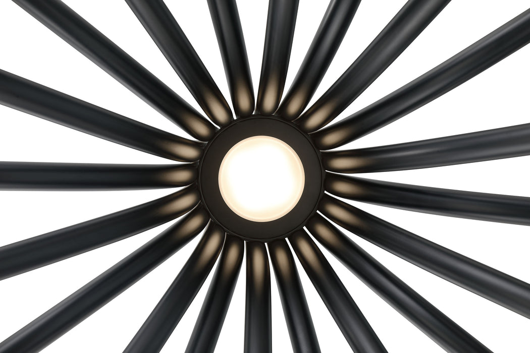 Eurofase 49012-033 Olette 42" Matte Black LED Chandelier