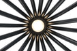 Eurofase 49012-033 Olette 42" Matte Black LED Chandelier