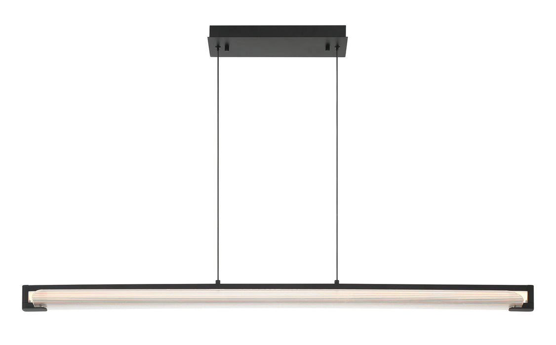 Eurofase 50058-020 Neoness 50" Matte Black LED Chandelier