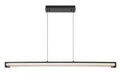 Eurofase 50058-020 Neoness 50" Matte Black LED Chandelier