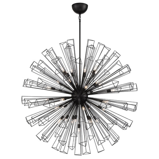 Eurofase 43865-017 Dendelio 54" Matte Black Chandelier