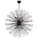 Eurofase 43865-017 Dendelio 54" Matte Black Chandelier