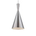 Eurofase 20437-046 Bronx 16" Brushed Nickel Pendant Light