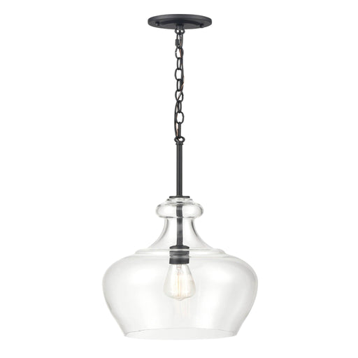 Pendant Millennium Lighting 4211-BN Corra 1-Light 12 Inch Wide Pendant Millennium Lighting