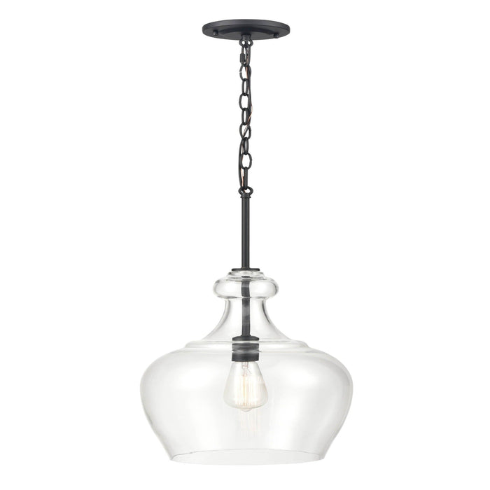 Pendant Millennium Lighting 4211-BN Corra 1-Light 12 Inch Wide Pendant Millennium Lighting
