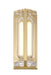 Eurofase 49022-018 Langferd 12" Gold LED Outdoor Wall Light