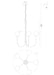 Eurofase 48923-019 Iissa 34" Matte Black LED Chandelier
