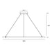 Eurofase 38136-016 Mucci 60" Matte Black LED Chandelier
