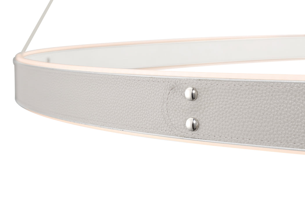 Eurofase 43898-039 Verdura 45" Matte Grey LED Chandelier