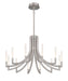 Eurofase 49011-029 Olette 36" Brushed Nickel LED Chandelier
