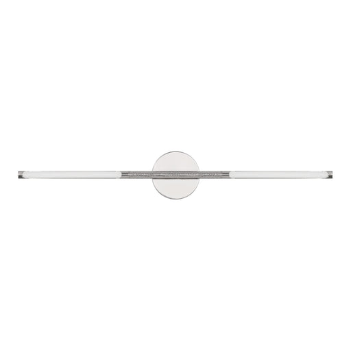 Vanity Light Thesis 207292A Overture 32 inch 2 light Polished Nickel 5CCT LED Vanity Light THESIS