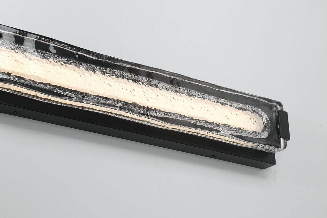 Eurofase 49806-014 Hiltic 24" Matte Black LED Outdoor Wall Light