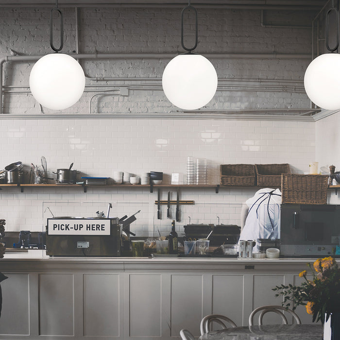 Eurofase 37233-013 Prospect 12" Matte Black Pendant Light