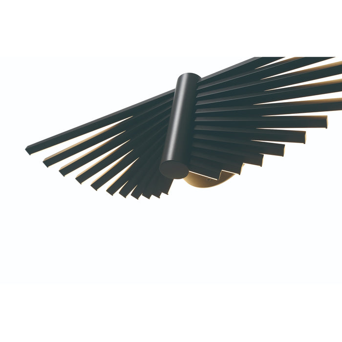 Eurofase 46731-012 Seraph 25" Matte Black LED Wall Sconce