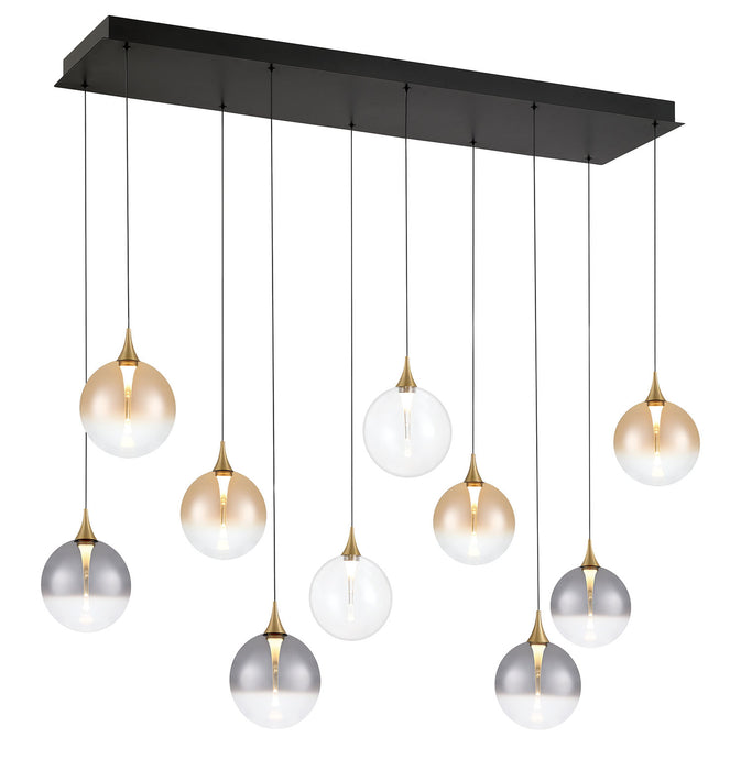 Eurofase 48932-046 Iissa 47" Gold LED Chandelier