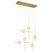 Eurofase 47255-012 Barletta 32" Anodized Gold LED Chandelier