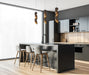 Eurofase 30084-018 Banderia 17" Bronze-Gold Mix LED Pendant Light