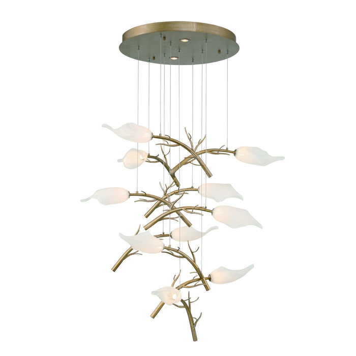 Eurofase 47229-013 Matera 23" Antique Gold LED Chandelier
