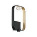 Eurofase 37076-016 Dagmar 14" Gold-Black Mix LED Wall Sconce