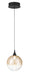 Eurofase 50250-035 Iissa 6" Matte Black LED Pendant Light