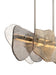 Eurofase 50462-018 Grotto 39" Polished Nickel LED Chandelier