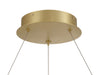 Eurofase 49352-016 Empra 30" Gold LED Chandelier