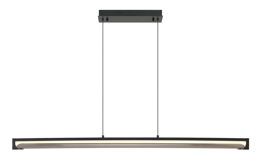 Eurofase 50058-013 Neoness 50" Matte Black LED Chandelier