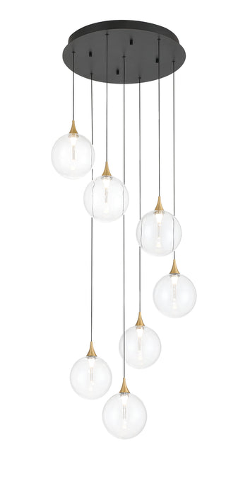 Eurofase 48928-014 Iissa 21" Gold LED Chandelier