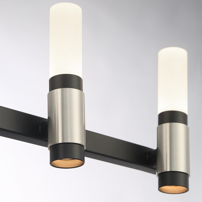 Eurofase 45237-027 Albany 27" Silver-Black Mix LED Vanity Light