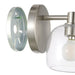 Vanity Light Thesis 207001A Valentina 5 inch 1 light Brushed Nickel Vanity Light with Clear Glass Shade THESIS