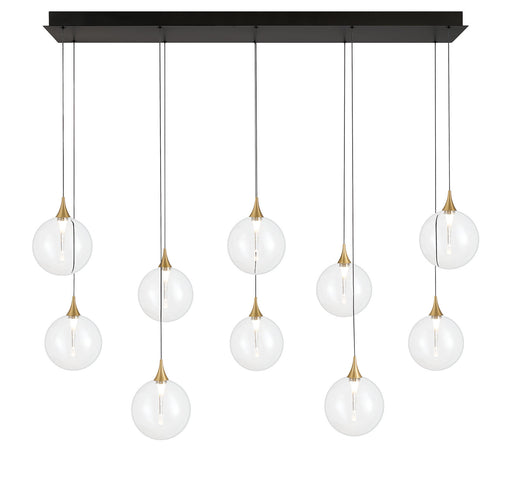 Eurofase 48932-011 Iissa 47" Gold LED Chandelier