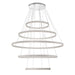 Eurofase 43901-036 Verdura 60" Matte Grey LED Chandelier