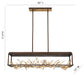Eurofase 35642-015 Aerie 42" Gold-Black Mix LED Chandelier